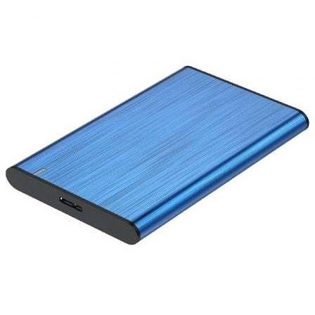 Caja Externa para Disco Duro de 2.5" Aisens ASE-2525BLU/ USB 3.1/ Sin tornillos