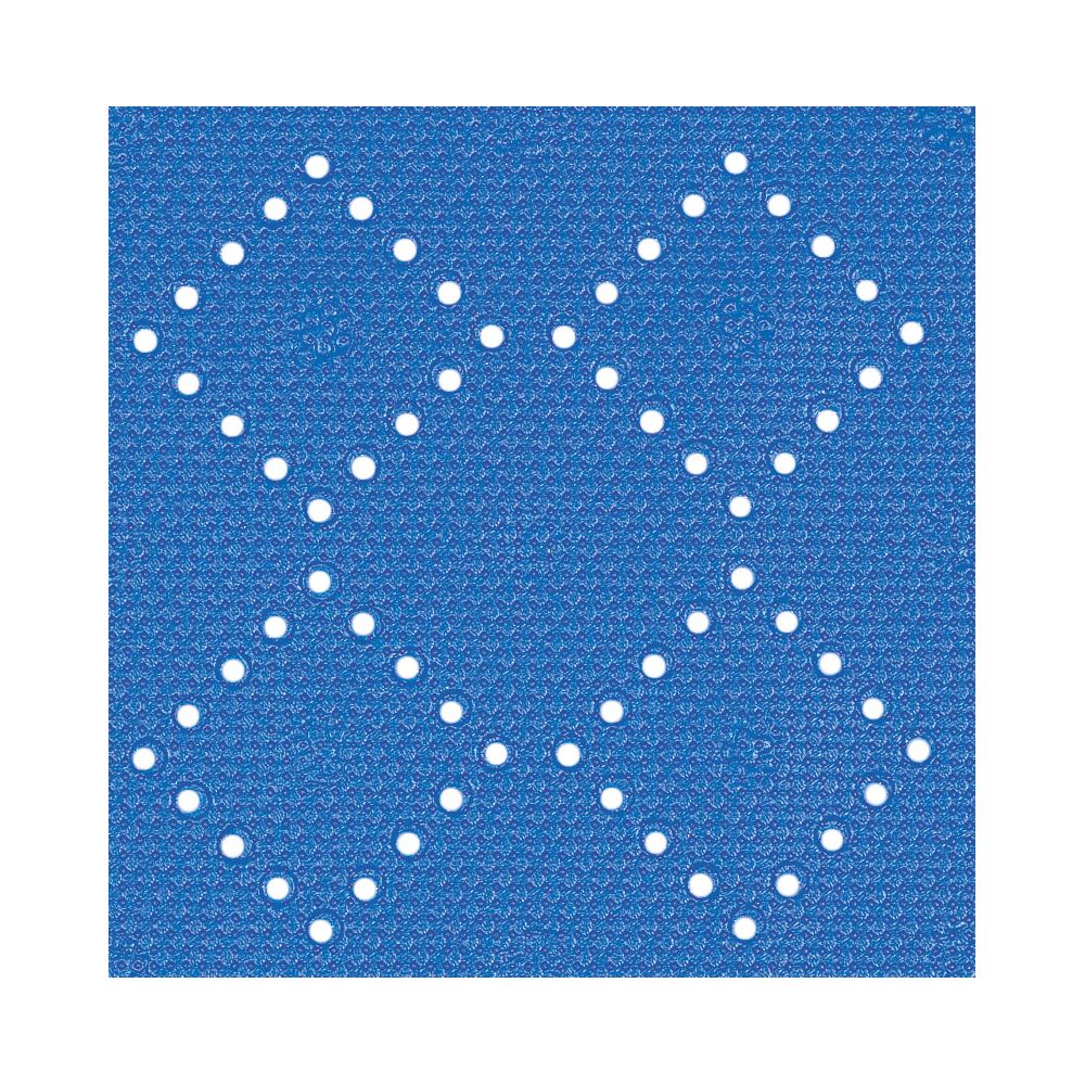 SPIRELLA colección Alaska, Alfombrilla de ducha 91 x 36,PVC,Azul