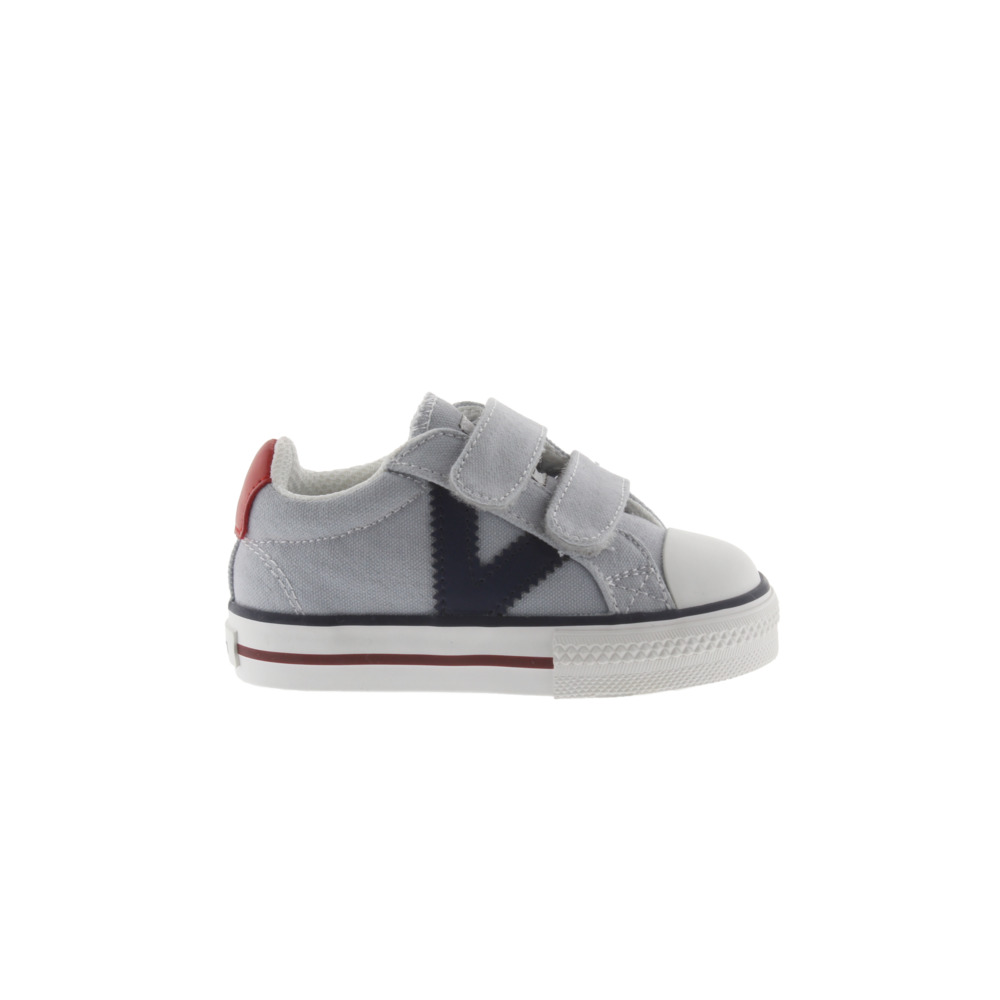 Victoria Tribu Zapatillas de lona con logotipo en contraste y tiras adherentes 1065163