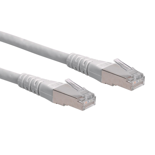 Roline Cable de conexión S/FTP-(PiMF-) Cat.6, 0,3m, Gris
