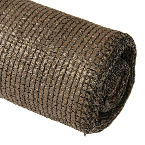 Malla Ocultación 160gr. Marrón 1x50 m (Faura)