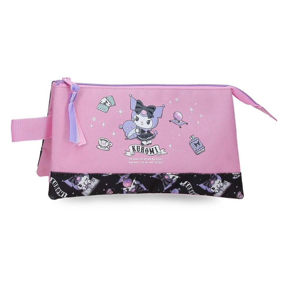 JOUMMA PORTATODO TRIPLE KUROMI FORTUNE TELLING 610093 KUROMI FORTUNE TELLING 5x22x12 Cms.