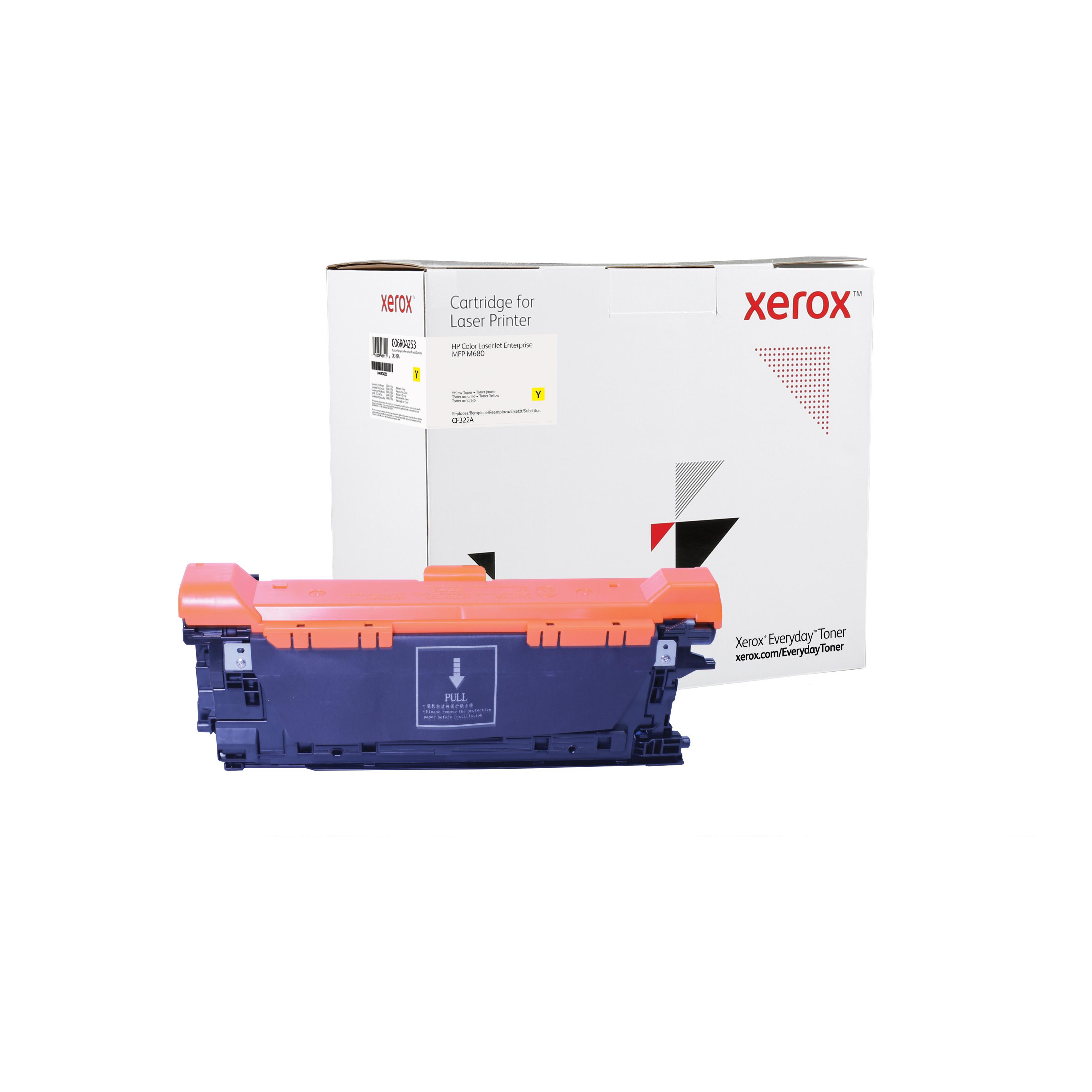 Compatible Everyday Tóner de Rendimiento estándar Amarillo Equivalente a CF322A para HP Color LaserJ