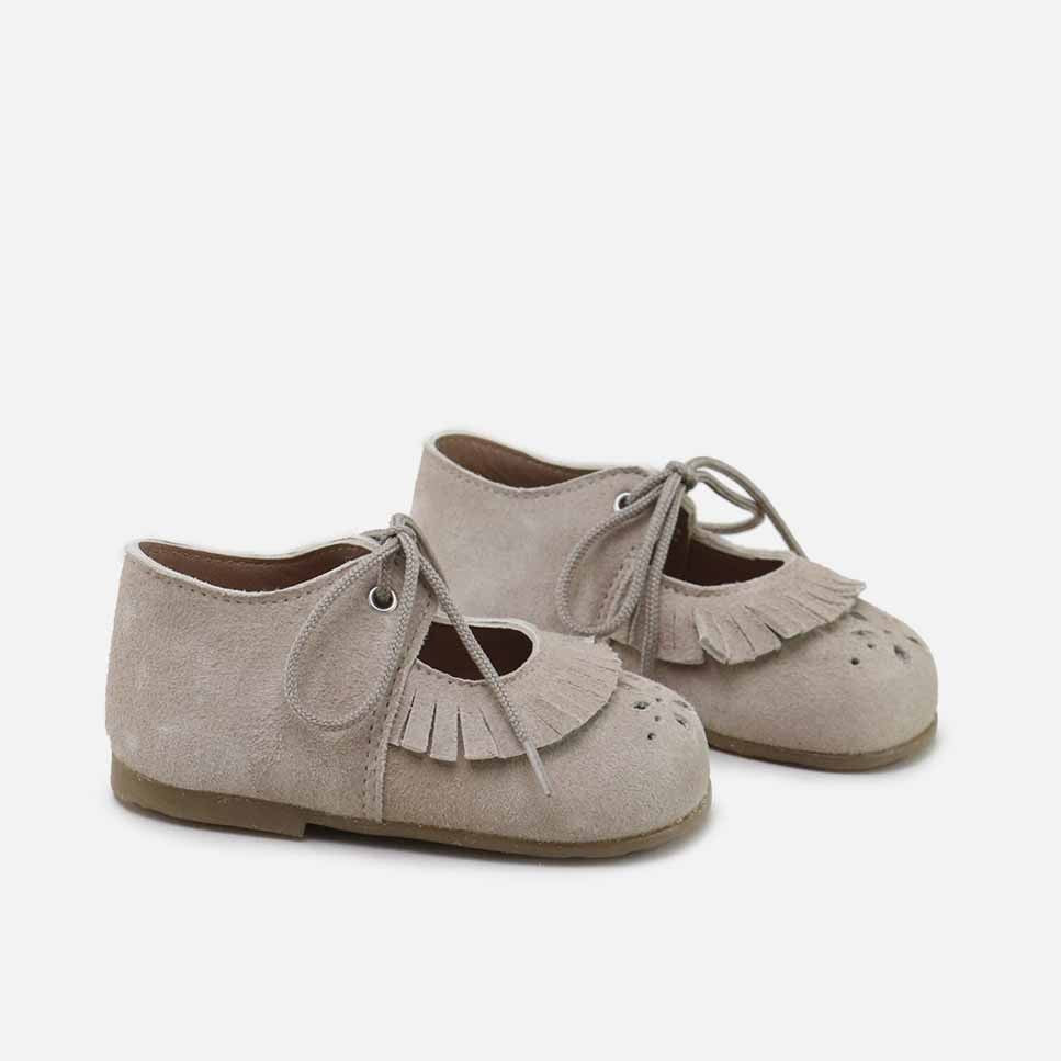 Zapatitos Flecos Ante Dune Primeros Pasos Cucada | Eli 1957