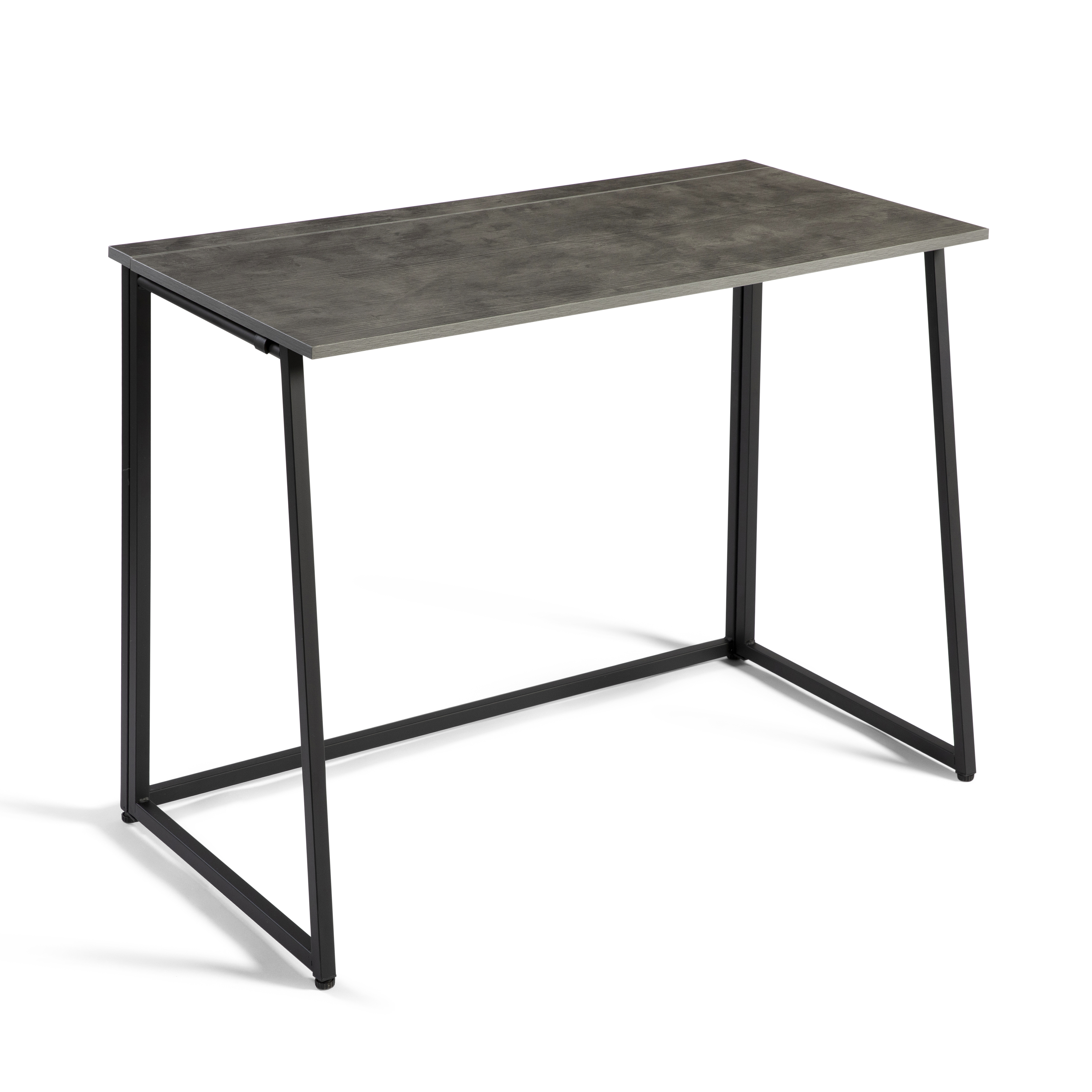 DUPI Escritorio Plegable para Ordenador PRACTIC  – Mesa de 100x50 cm con Estructura Metálica, Diseño Moderno y Compacto