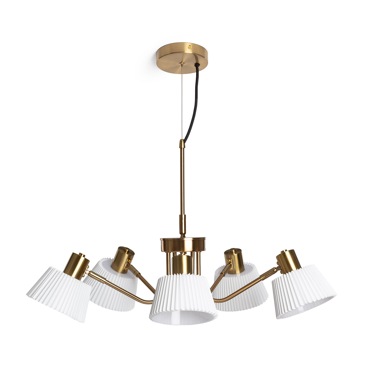 Ledkia Lámpara Colgante Metal Magda 5 Focos Blanco