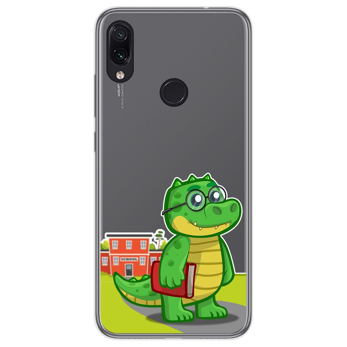 Tumundosmartphone Funda Gel Transparente para Xiaomi Redmi Note 7 diseño Coco Dibujos