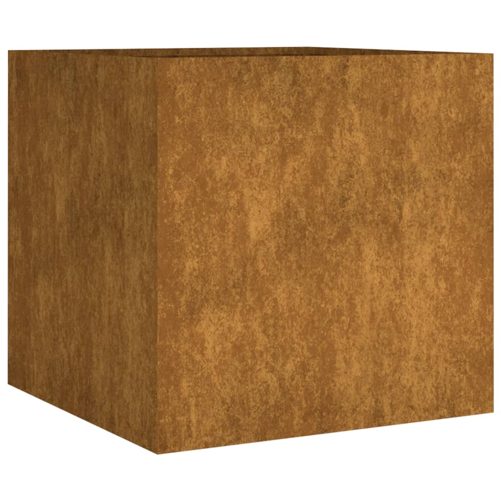 vidaXL Jardinera acero corten Dimensiones 40 x 41 x 40 cm,  80 x 40 x 40 cm,  120 x 40 x 40 cm y mas