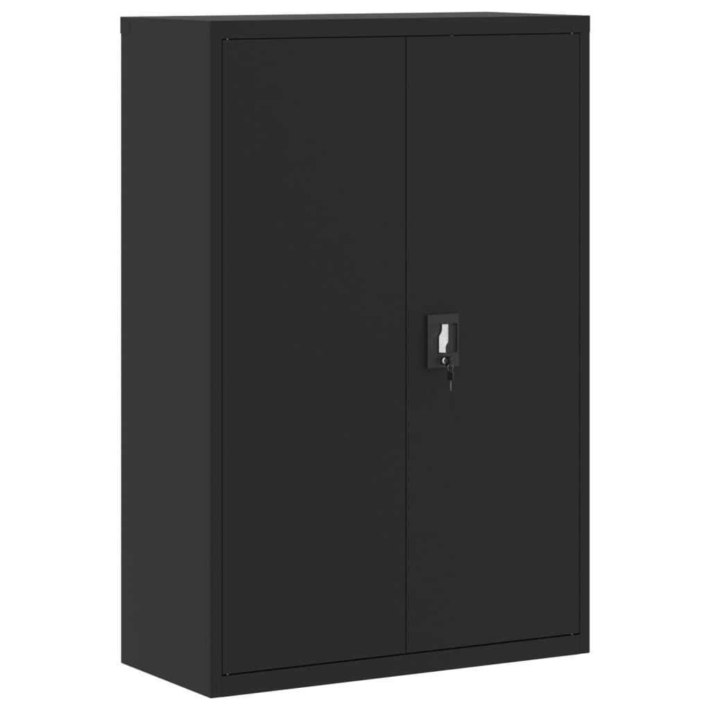 vidaXL Armario de oficina de acero 90x40x140 cm Multicolor