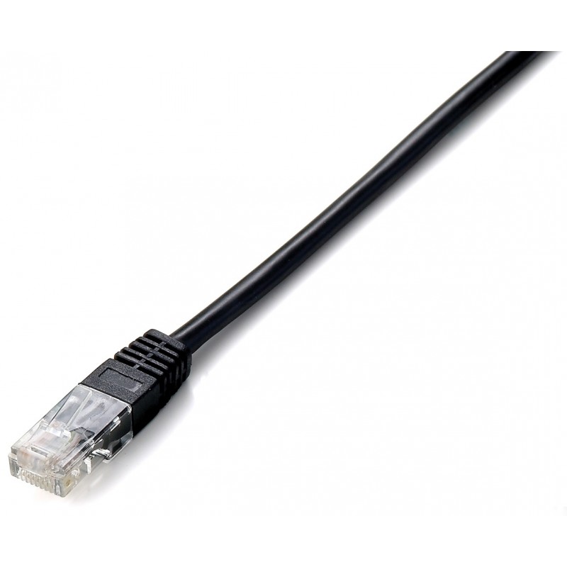 Equip - Cat.5e U/UTP 15m cable de red Negro Cat5e U/UTP (UTP) 825458