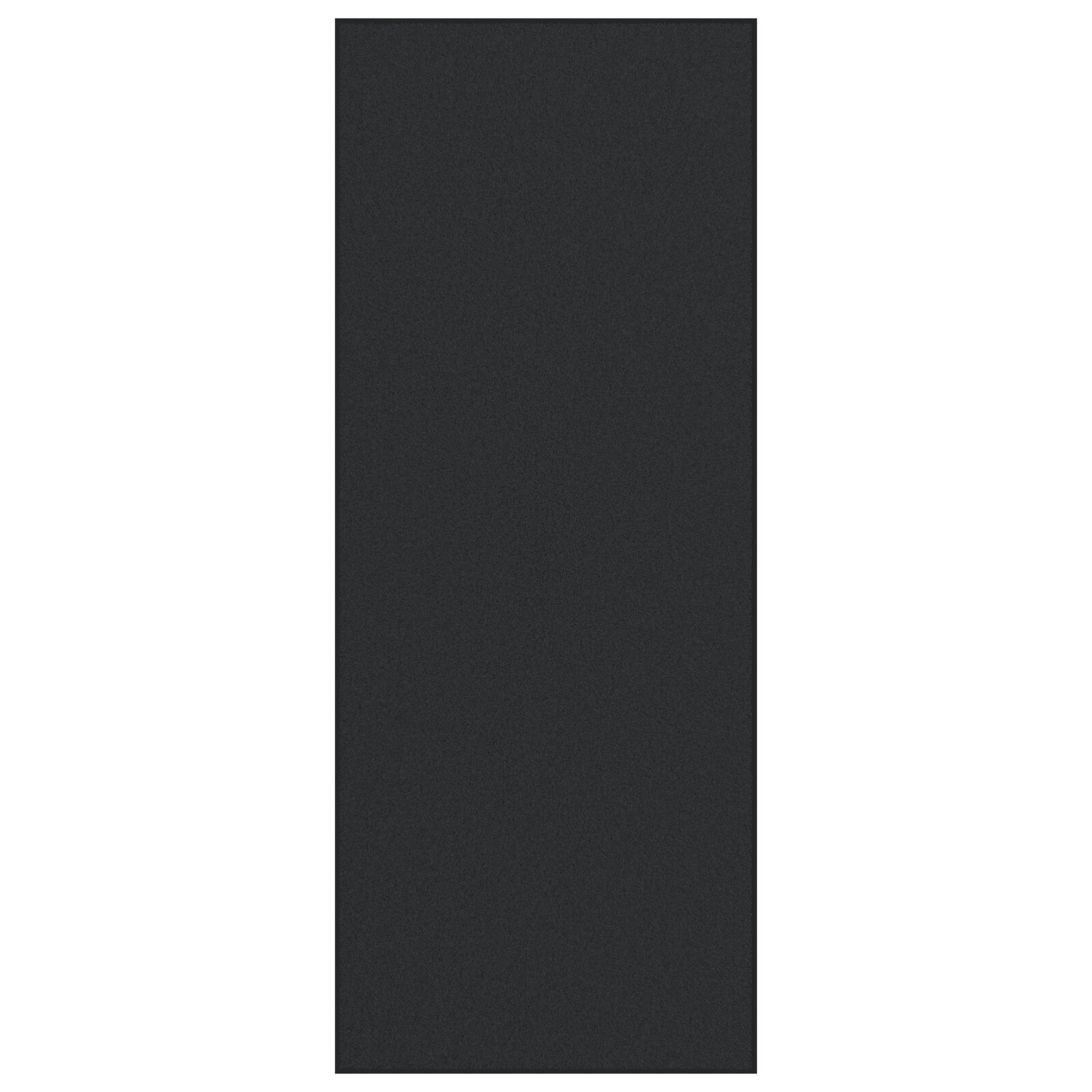 Felpudo Negro Lavable de 120x300 cm