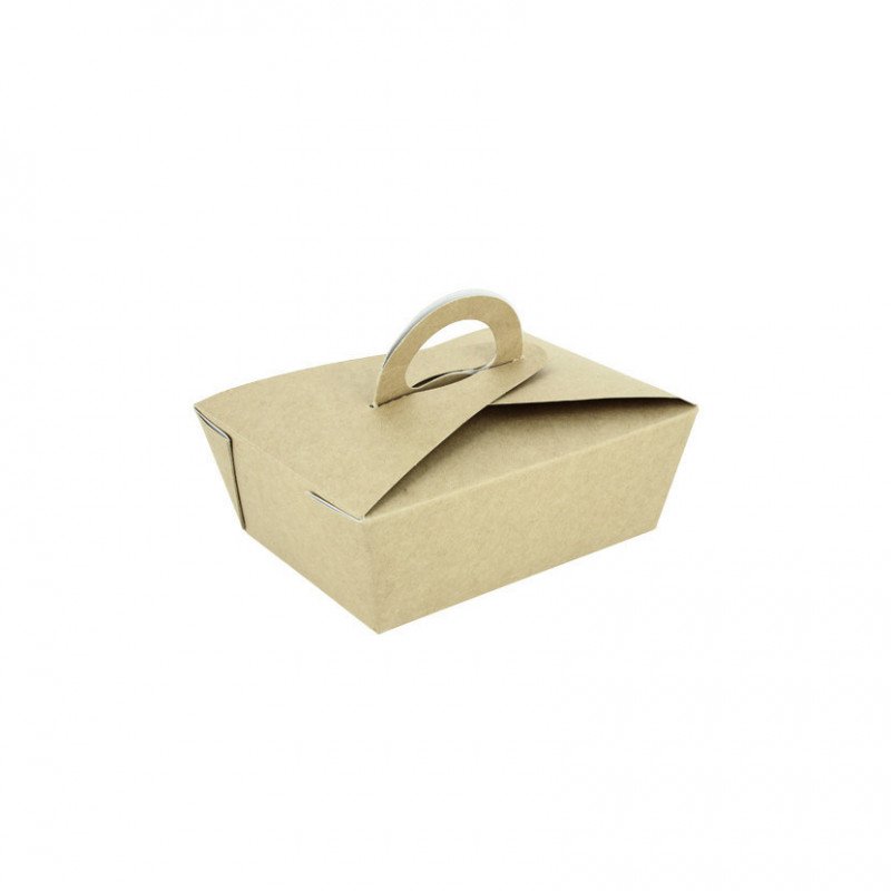350 Uds. Doggy bag Kraft con laminado antigrasa (750cc) | Ref: EGDOGGY4