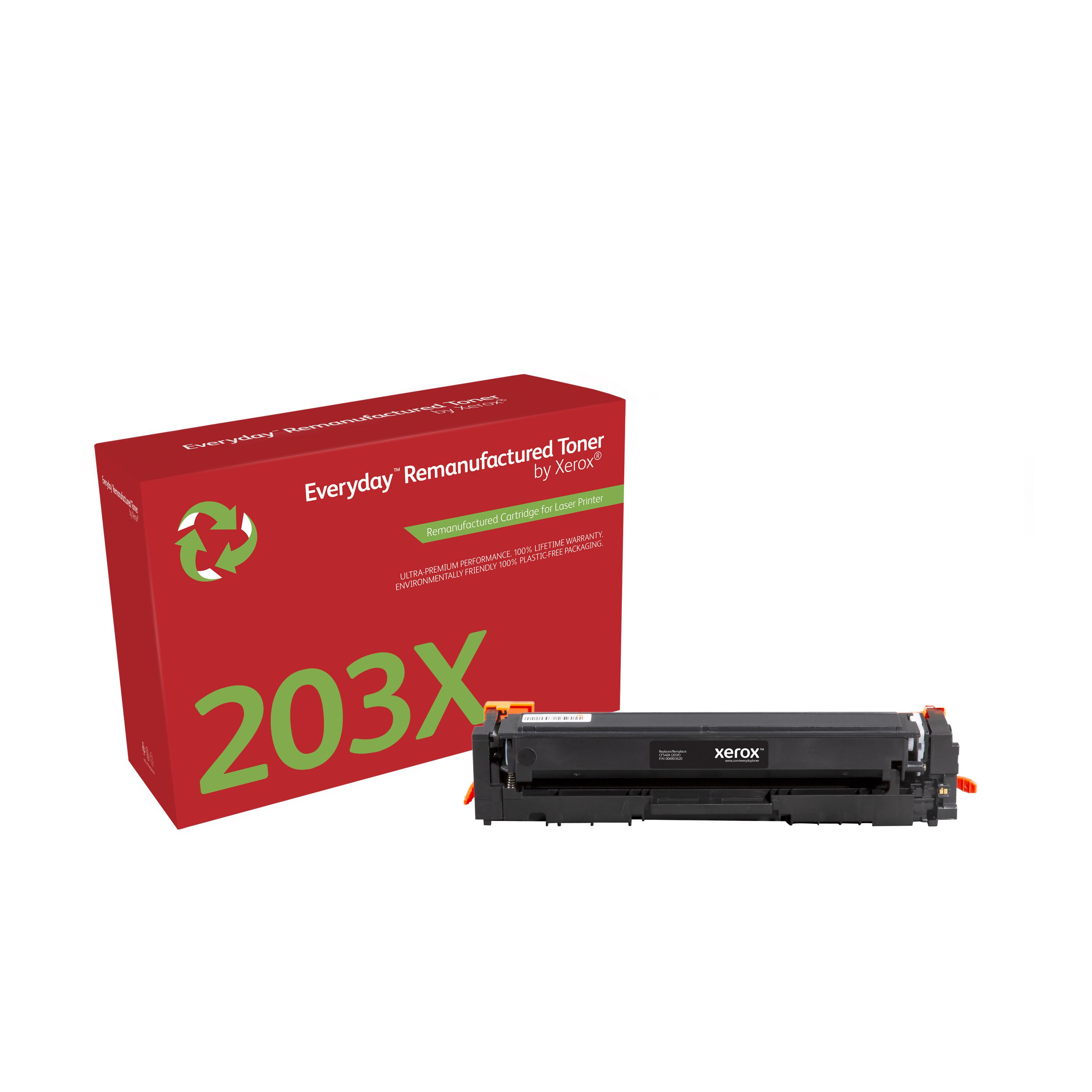 Compatible Xerox Cartucho de tóner negro. Equivalente a HP CF540X. Comp Equivalente a CF540X para La