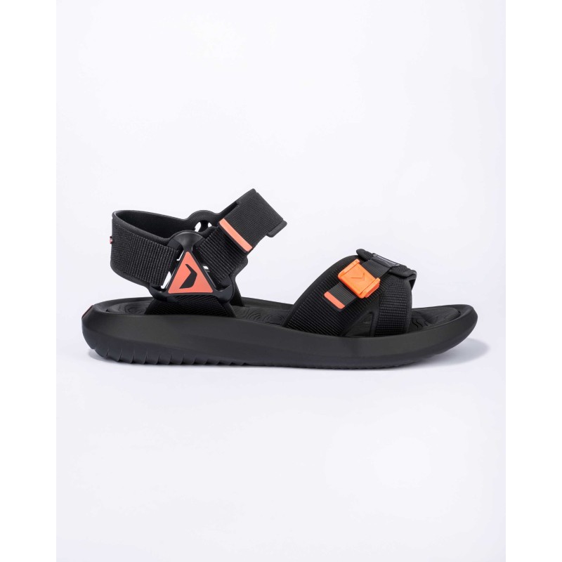 Chanclas hombre RIDER R11801 AA035 CALIFORNIA VELCROS BLACK/ORANGE 38394 26V