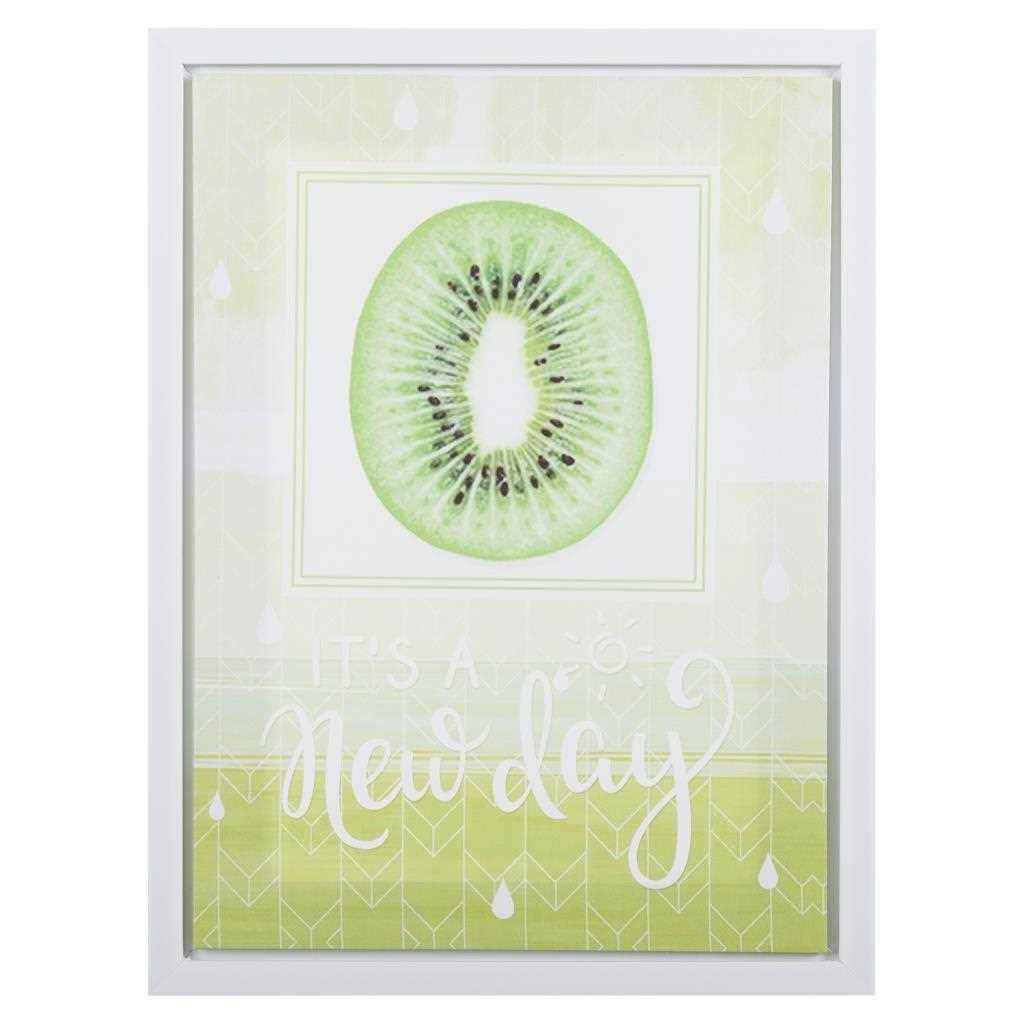 Wonderlust Deco - Cuadro de canvas impreso con marco 30x40x2,5 , Multicolor 30X40X2,5 h cm,
