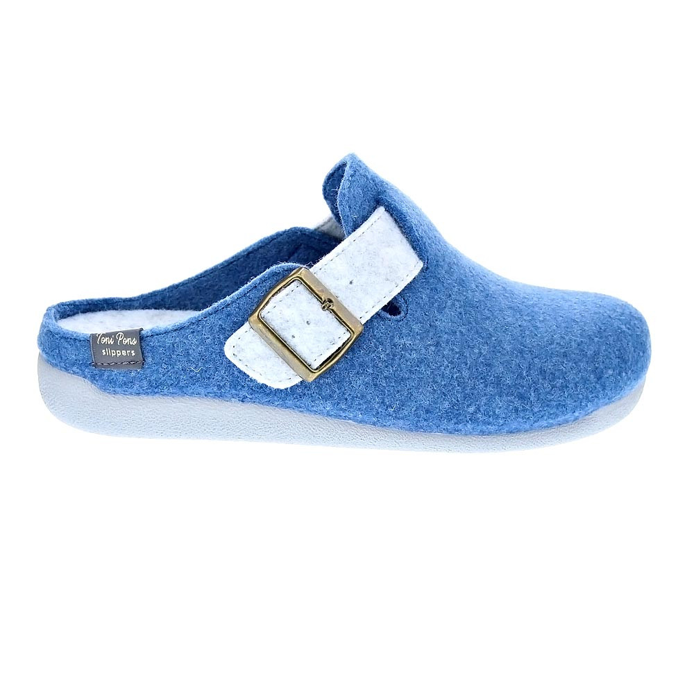 Toni Pons Mujer zapatilla estar por casa modelo Mima Azul