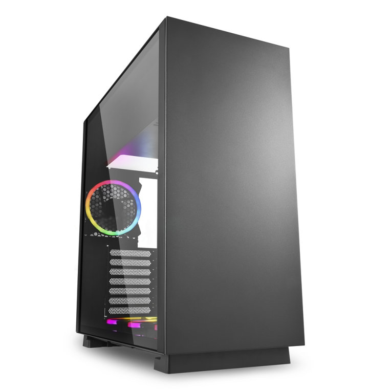 Sharkoon pure steel atx 2xusb3.0 box without rgb source