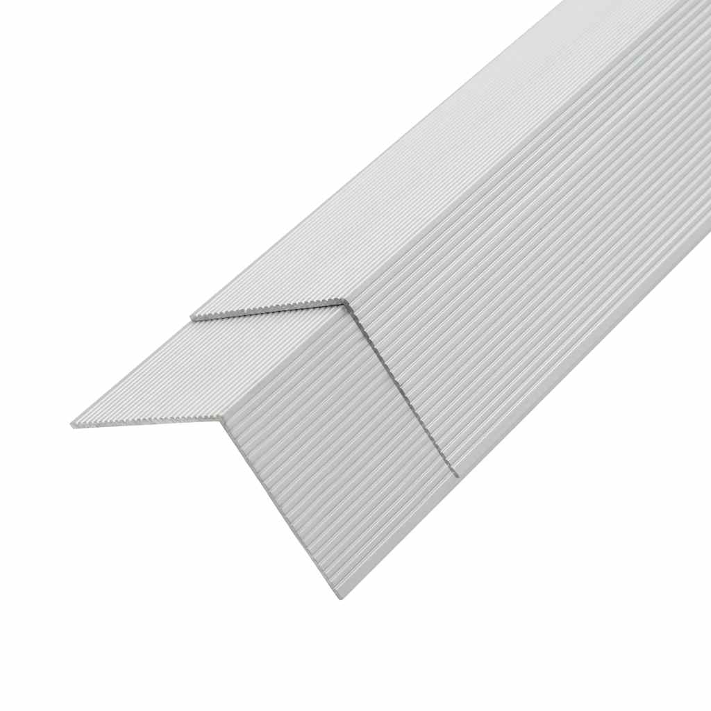 vidaXL Molduras Angulares Cantoneras Remates de Esquina Tarima 5 uds WPC 170 cm Multicolor