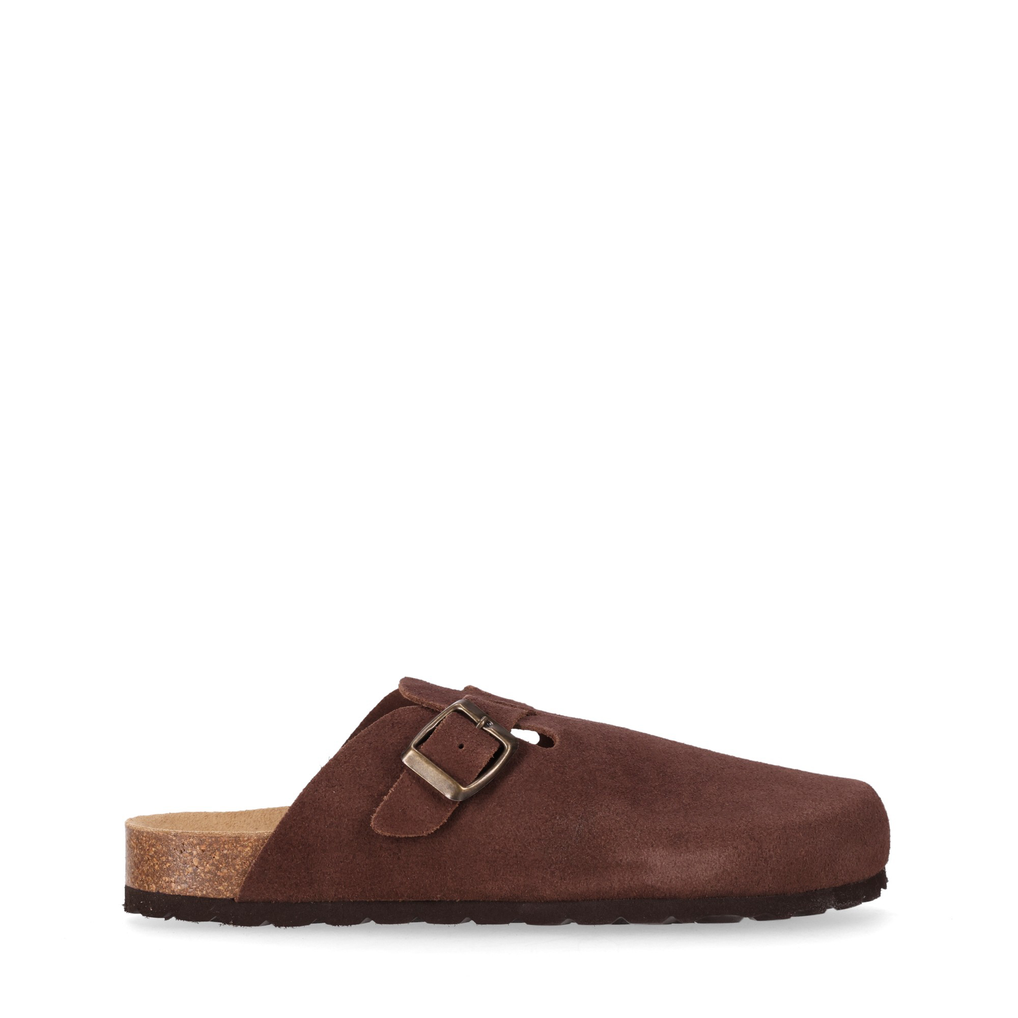 Chika10 Leather DERIVA 01 Zuecos Marron/Brown