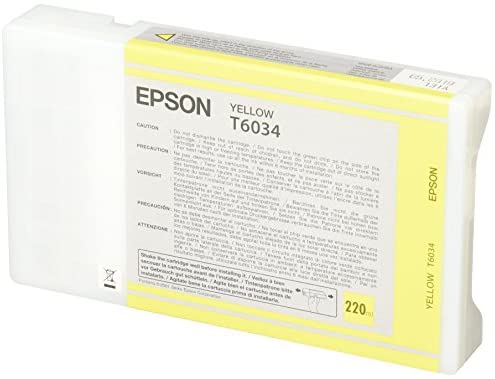Epson - Epson C13T603400 - Cartucho de tinta, amarillo