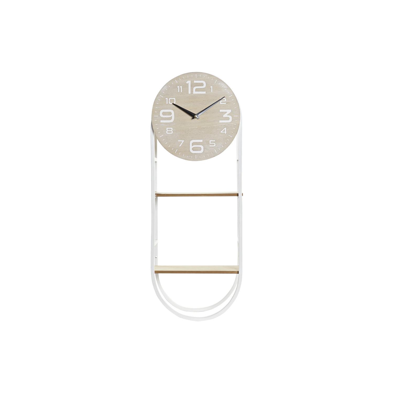 RELOJ PARED MDF METAL 25,5X11,5X71 ESTANTERIA RE197232
