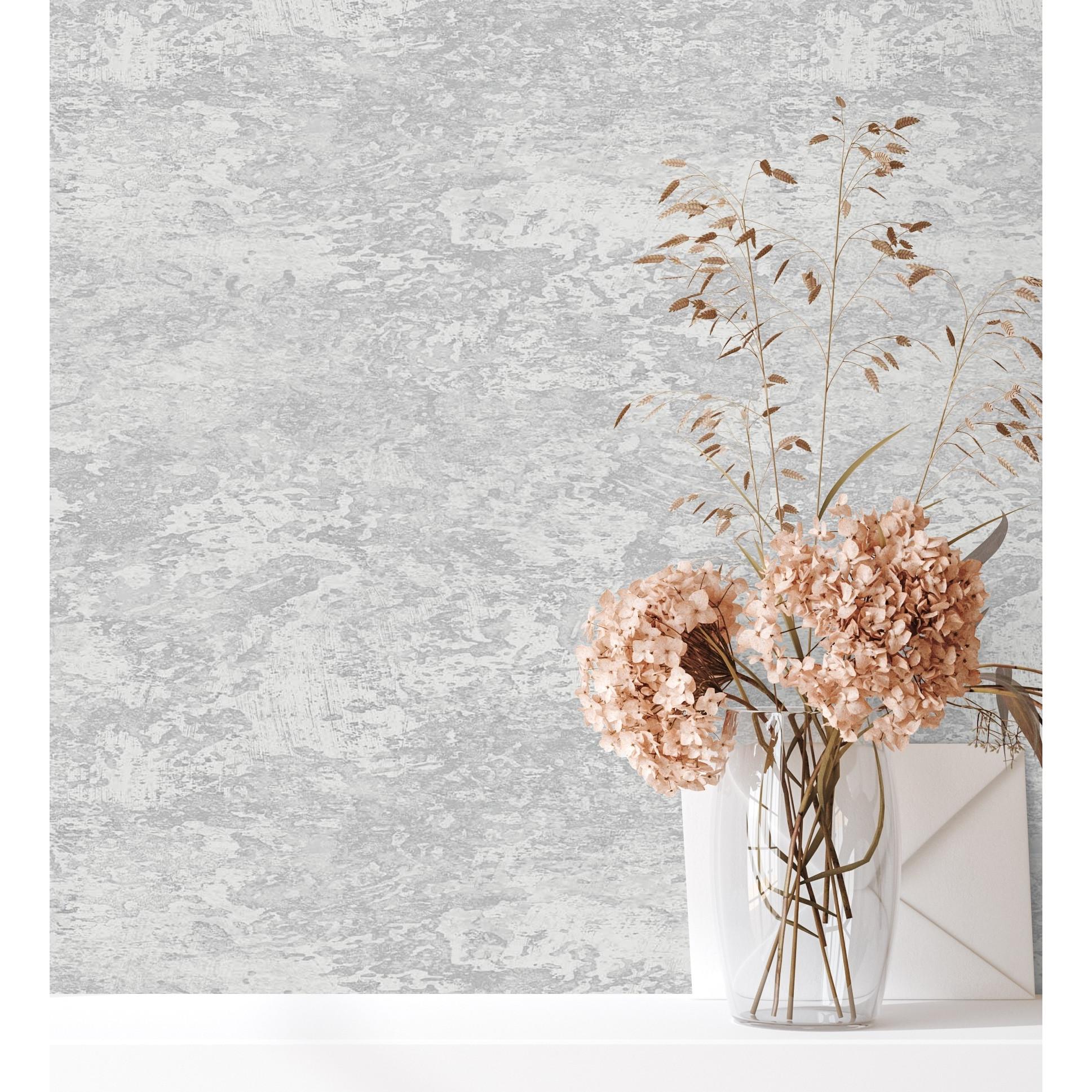 Papel pintado vinílico lavable de piedra de roca con textura en relieve - Narok Stone 680998 de GAULAN - Rollo de 10 m x 1,06 m