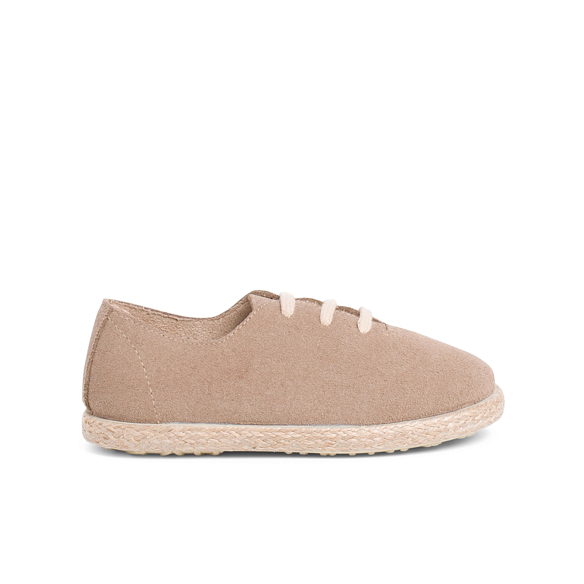 Pisamonas Zapatillas Cordones Serraje Y Yute Niños
