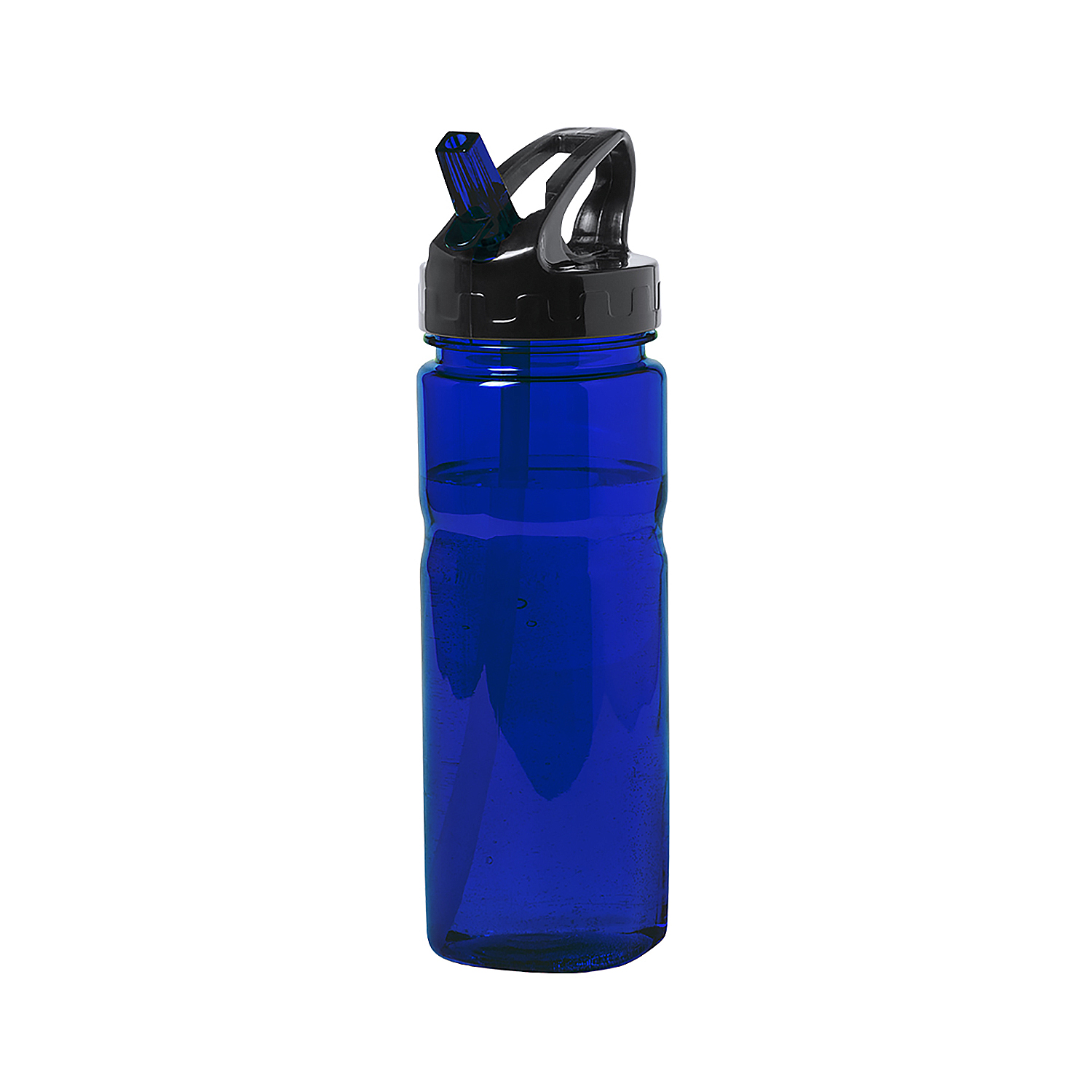 DAM. Bidón tritán libre BPA 650 ml con dosificador 7x7x23 cm.