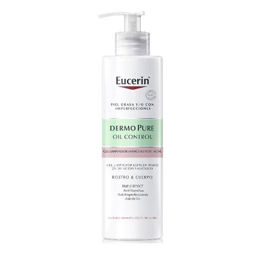 Eucerin DermoPure Gel Limpiador Triple Efecto 400 Ml.