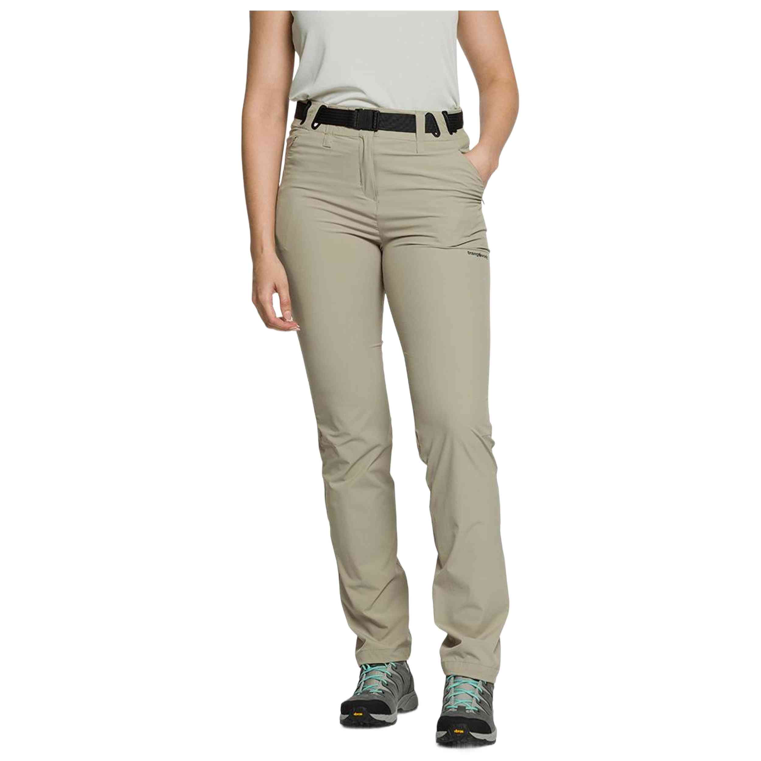 Textil Trangoworld modelo Pant. Largo Breda V02 en color Beig