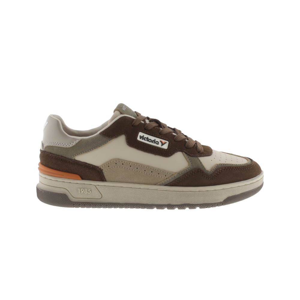 Victoria 1985 C80 Zapatillas de piel con piezas de color y serraje 8800126