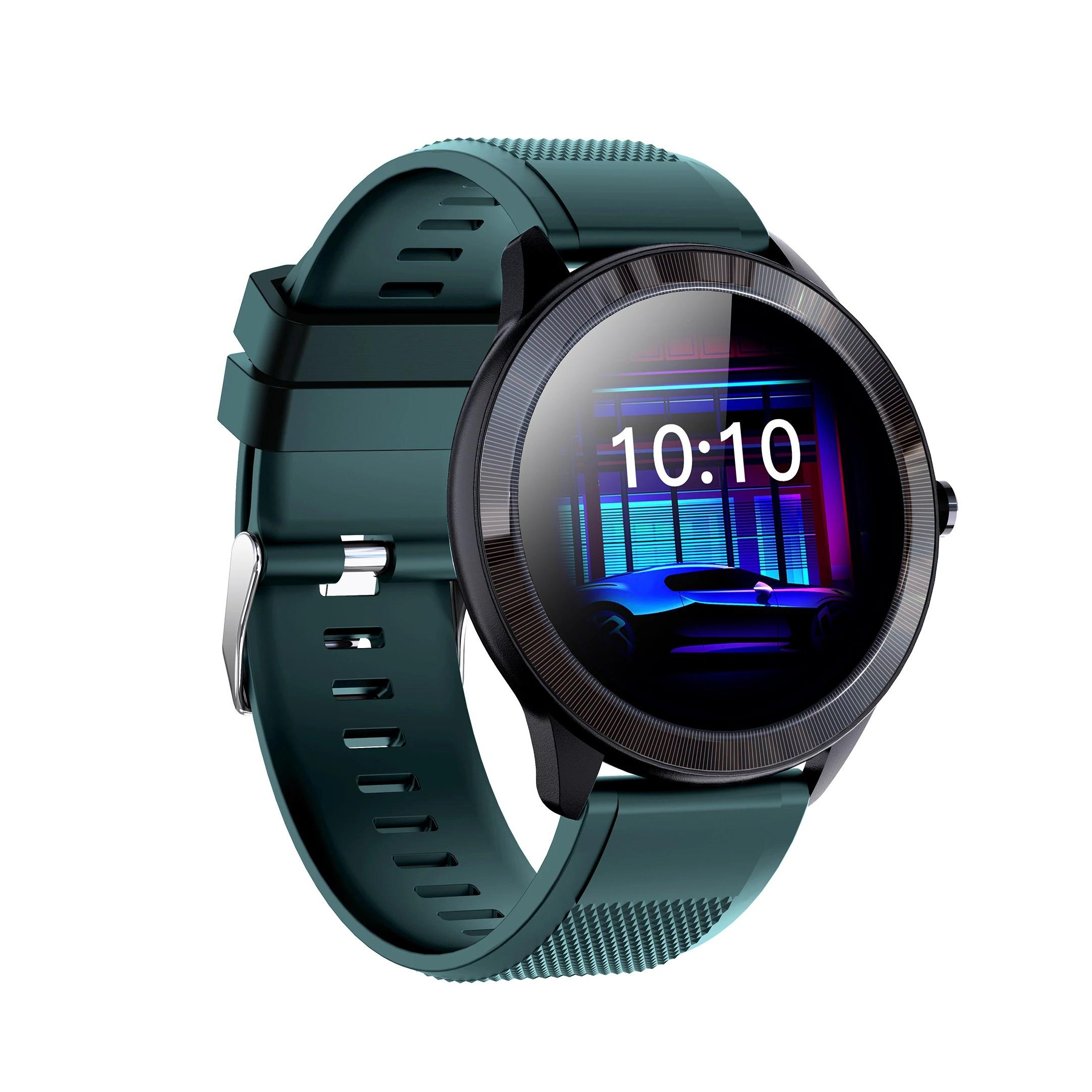 Reloj SmartWatch LEOTEC DIGITAL LIFESTYLE LESW32V | 1,28" Pulgadas, Táctil, Monitor Cardíaco, Circular Full Touch