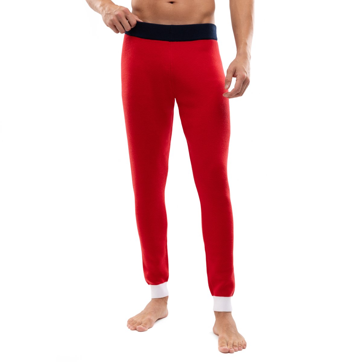 SIROKO - Pantalón de punto para nieve Siroko Innsbruck red_