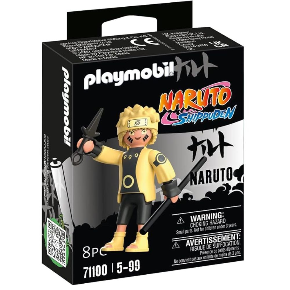 Playmobil Naruto Rikudou Modo Sabio con Camisa Amarilla (71100)