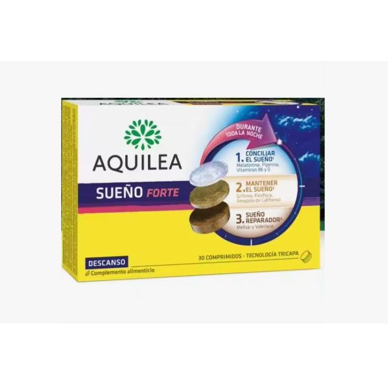 AQUILEA SUEÑO FORTE 30 COMPRIMIDOS TECNOLOGIA TRICAPA