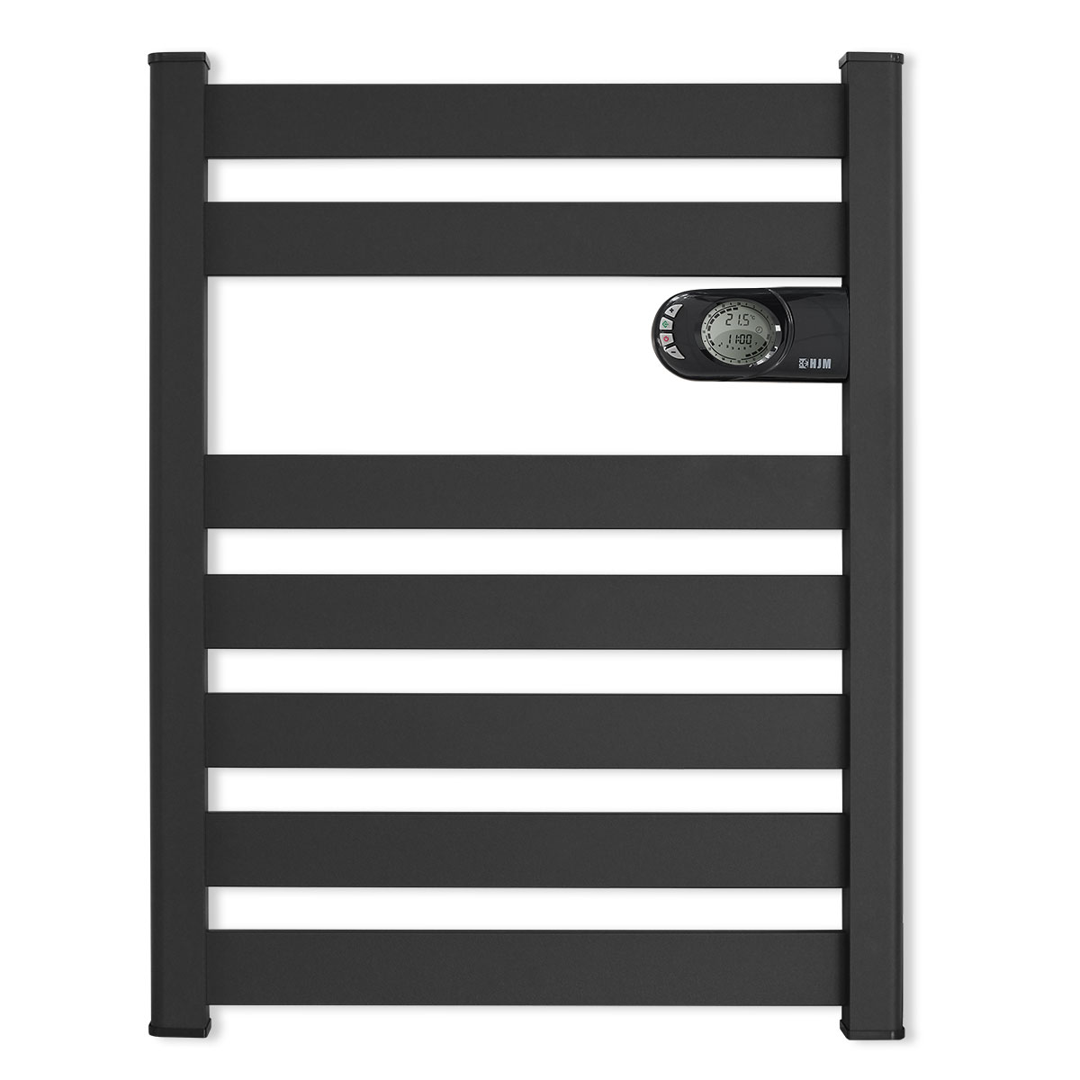 Radiador Secatoallas Eléctrico de Bajo Consumo ZINNIA (500W) HJM - Negro