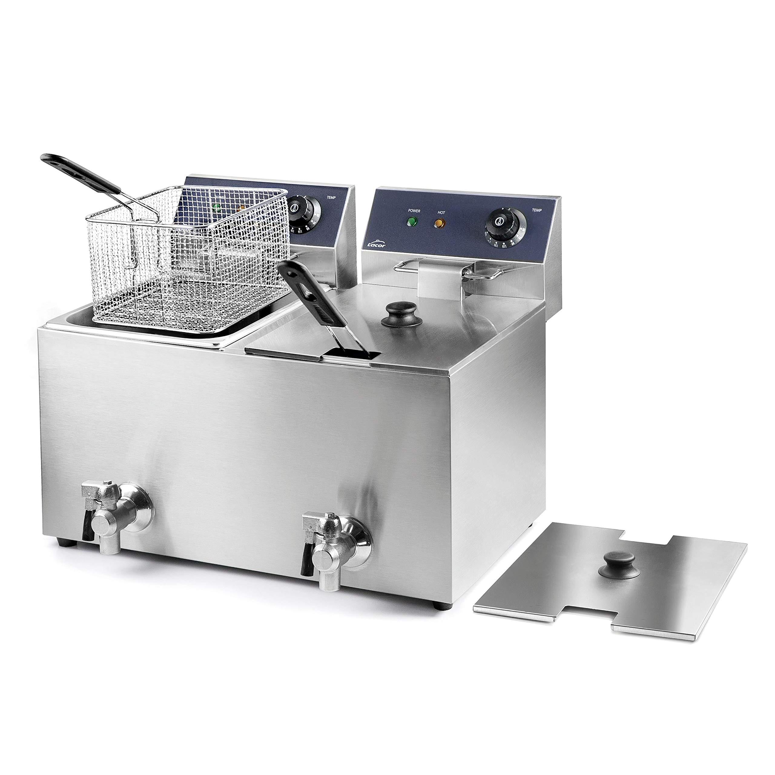 FREIDORA ELECTRICA 2 X 8 LTS 6500W