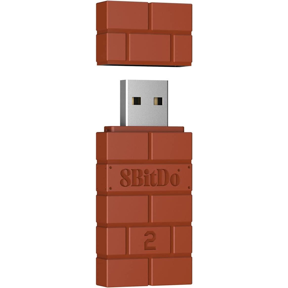 Adaptador USB Inalámbrico 8Bitdo para Nintendo Switch, Windows, Mac y Raspberry Pi