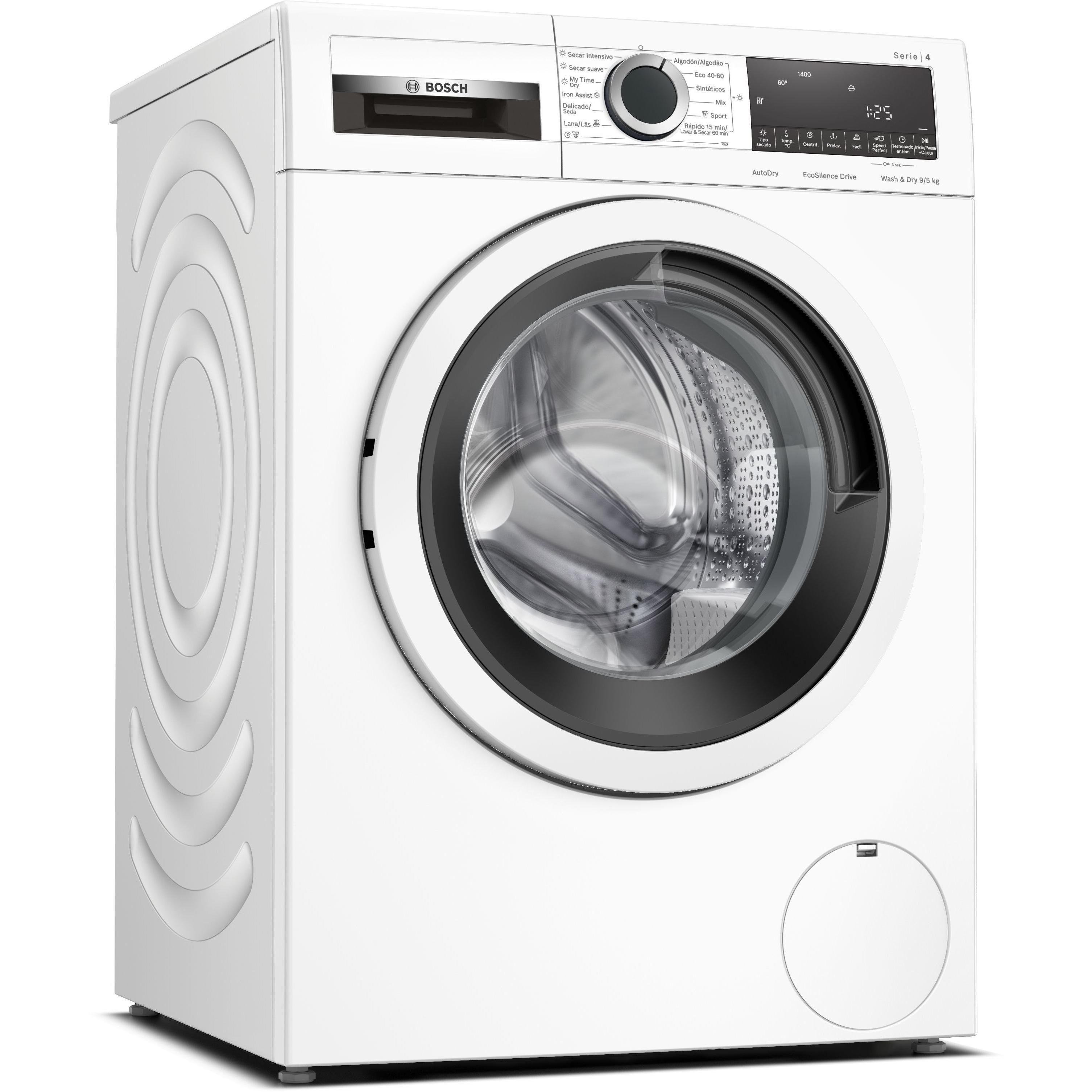 LAVADORA SECADORA BOSCH WNA13401ES 9/5 KG 1400 RPM E BLANCO