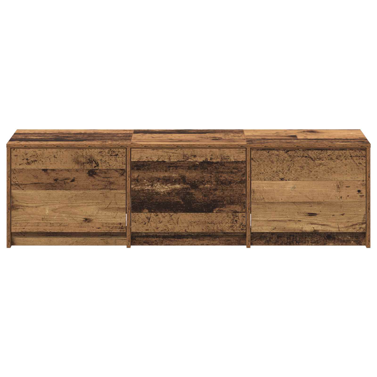 vidaXL Mueble de TV con LED 140 x 34 x 40 cm Madera de ingeniería