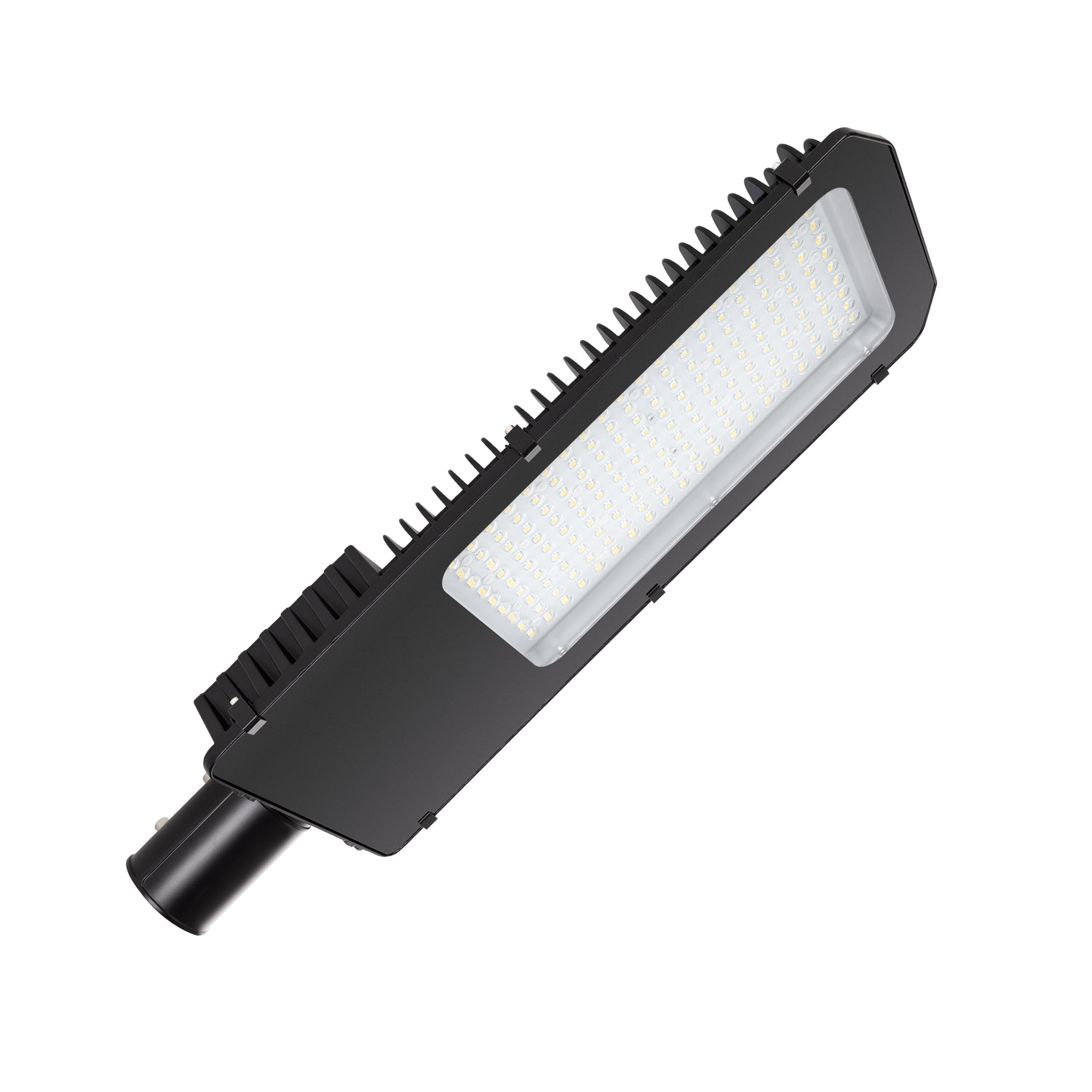 Ledkia Farola LED 200W Harlem OSRAM Negro  3000K Blanco Cálido