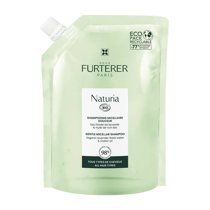 Rene Furterer Naturia Recarga ecológica Champú micelar suave 400 ml