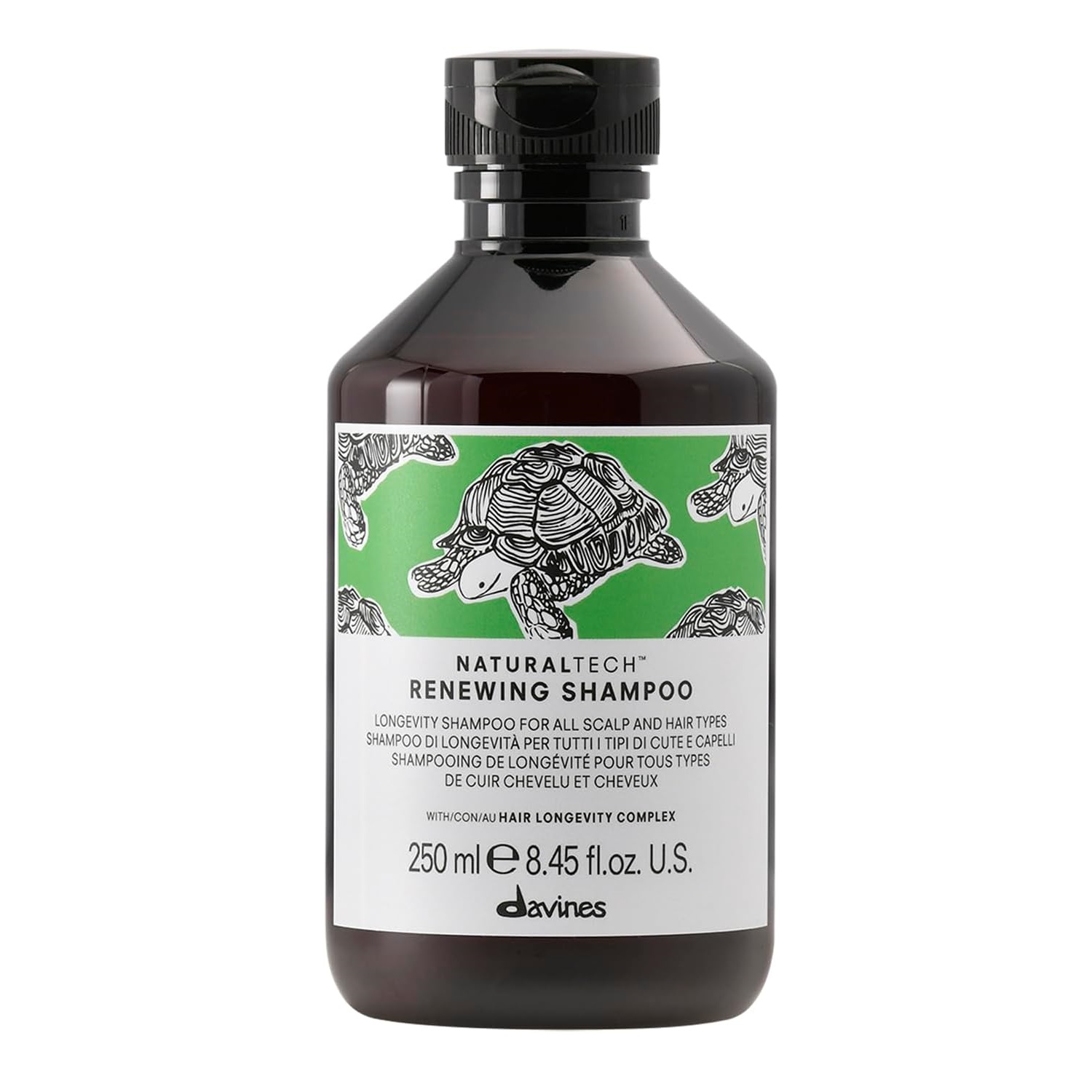 Davines Naturaltech Renewing Shampoo / Champú de longevidad para todo tipo de cabello y cuero cabelludo.