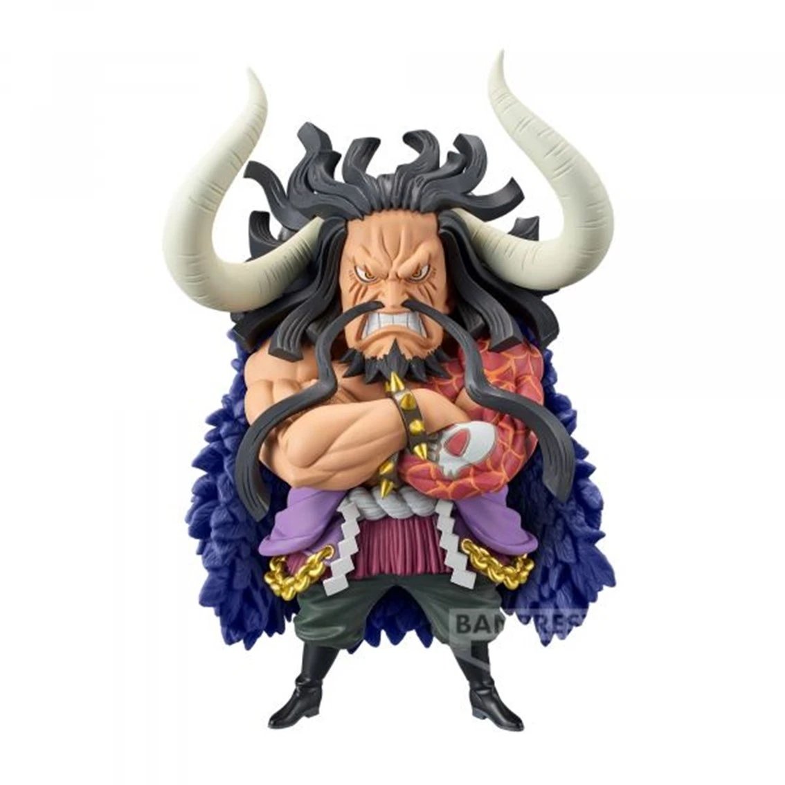 Banpresto - Figura coleccionable Kaido Of The Beasts de One Piece Mega World Collectable BP17104P, 13 cm, diseño detallado y pintado profesional para coleccionistas