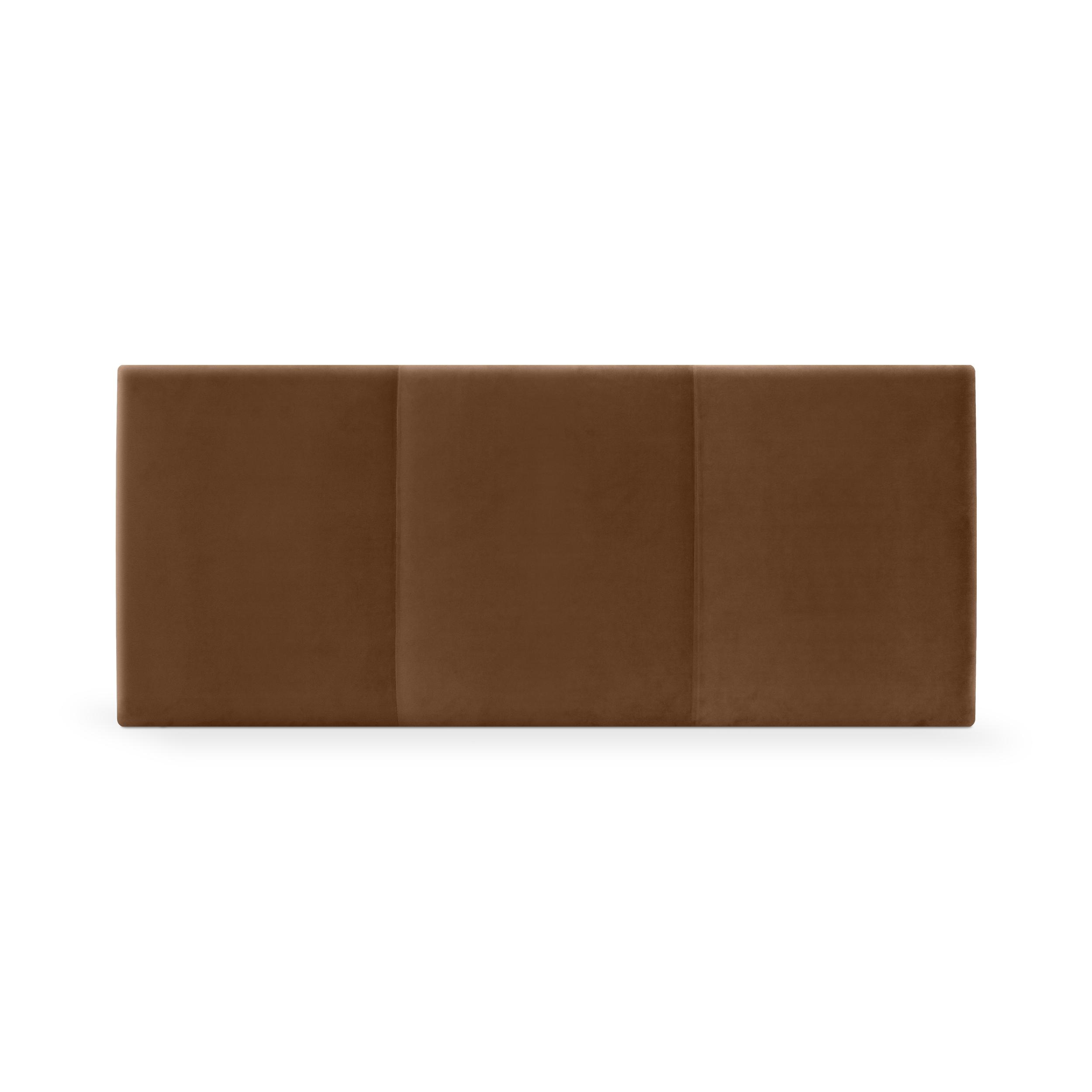 DHOME Cabecero de Terciopelo ALTA GAMA Diseño Modular LISO Moderno Sofisticado Cabezal Tapizado Cama Lujo Dormitorio Acolchado