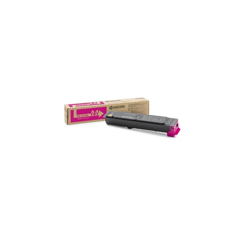 KYOCERA - TK-5195M cartucho de tóner 1 pieza(s) Original Magenta 1T02R4BNL0