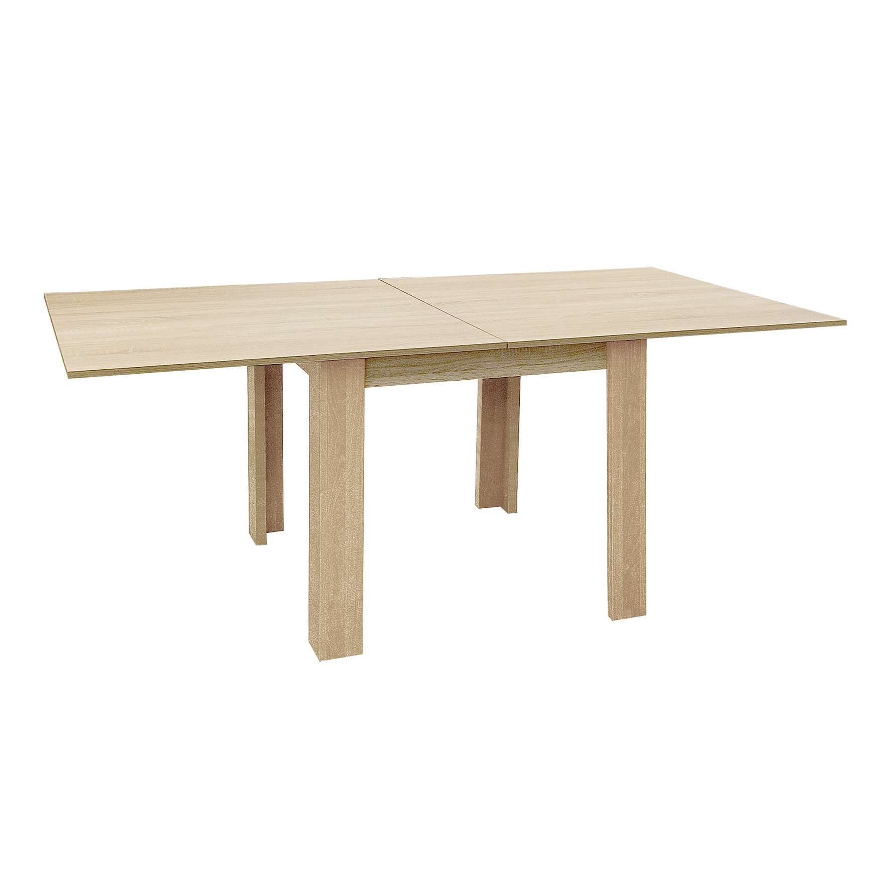 Venprodin - Mesa Libro Extensible 2 PLazas 90/180X9 Blanco - Cambrian - Cerezo