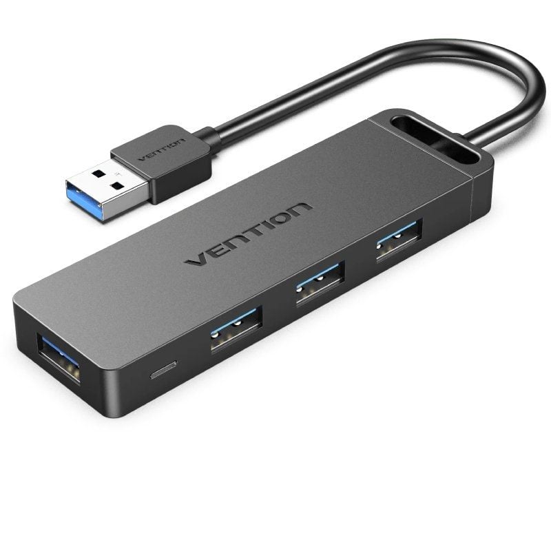 Concentrador USB 3.0 VENTION para Laptop con 4 Puertos