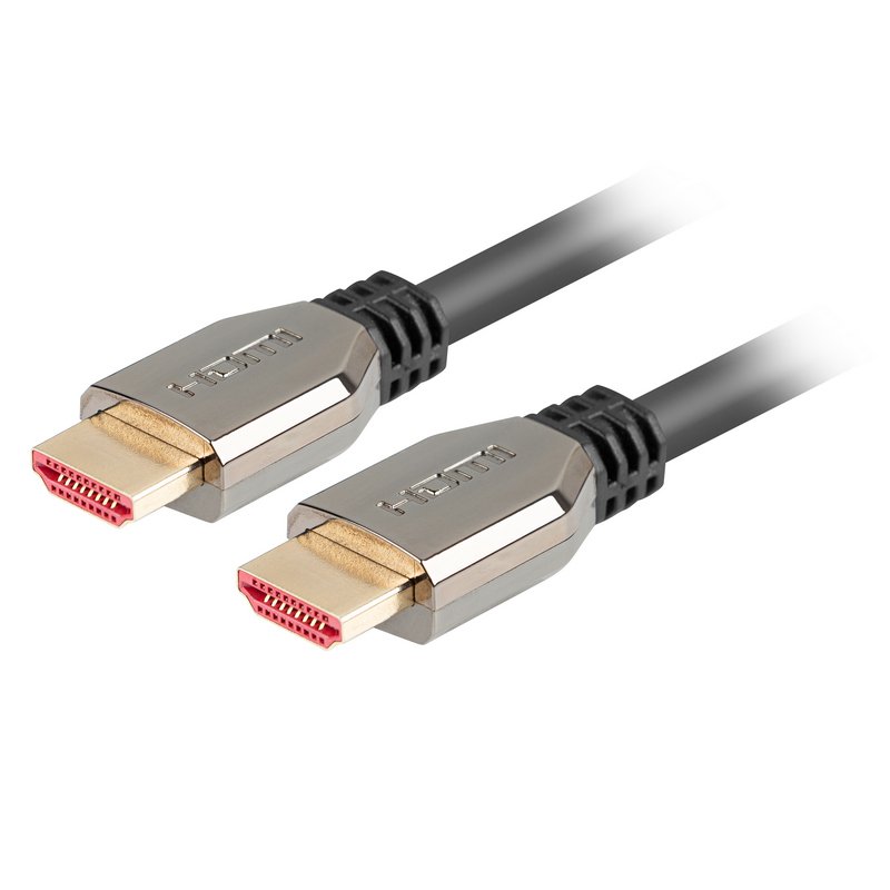 Lanberg hdmi cable v2.1 8k 60hz male/male 1.8m black