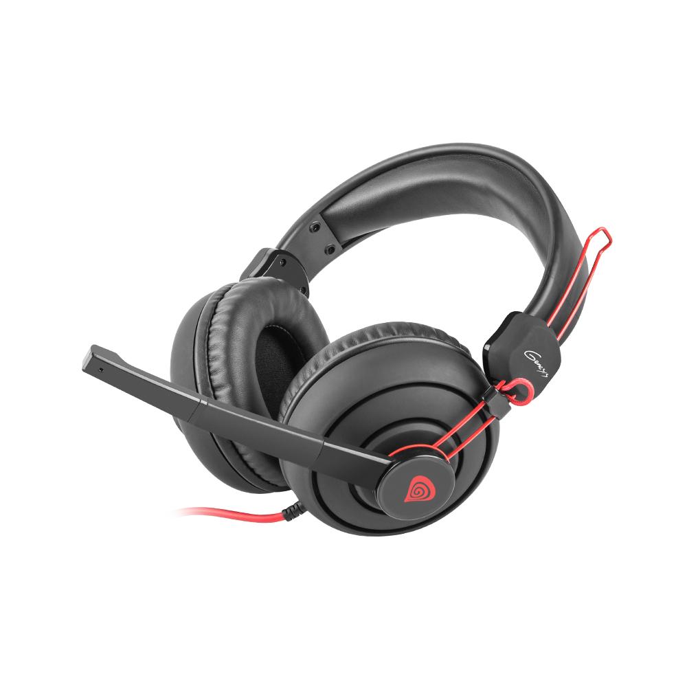 GENESIS H70 Auriculares Alámbrico Diadema Juego Negro, Rojo